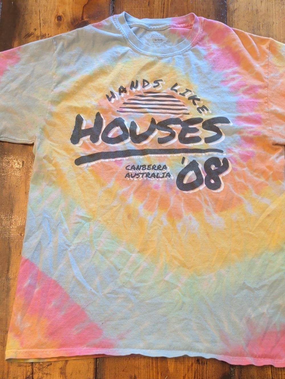 Hands Like Houses Band Shirt - Tie Dye Size Medium